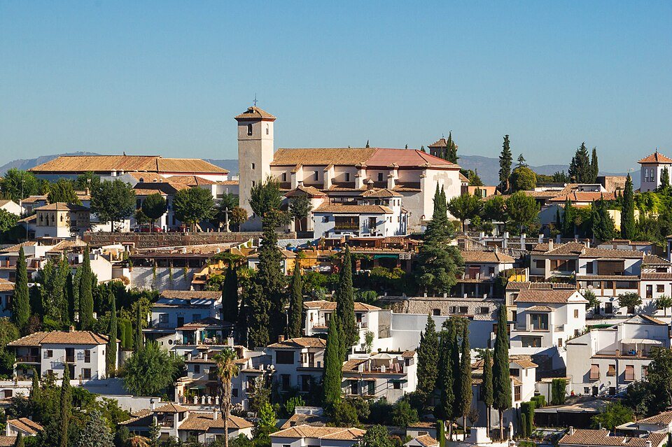 Church Mirador San Nicolas Albayzin Granada Spain